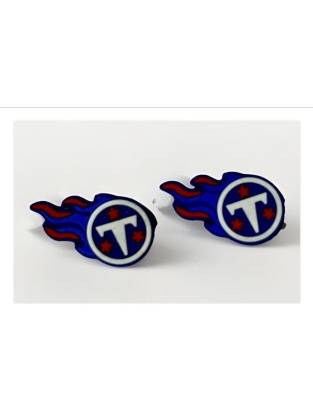 Tennessee Titans Logo Rubber Shoe Charms For Crocs Jibbitz Style Accessories